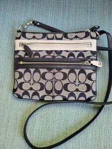 Coach Women's Crossbody Bag Brown Tan, Size Small - Picture 1 of 10