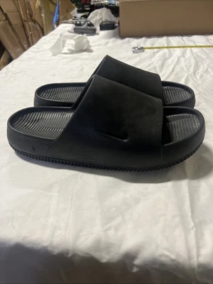 Nike Calm Slides negras para hombre’s 10 para mujer’s 11 usadas Foto 1 de 4
