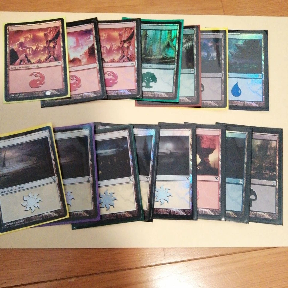 MTG Foil Basic Land Set Japanese Version 320 Plus Cards - Image 1 of 4