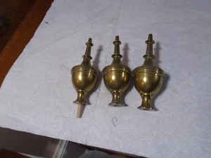 Set Vintage - Messing - Säulen & Schnörkeluhr Zifferblätter - #B289 - Bild 1 von 2