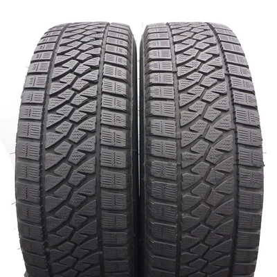 225 75 16C 2x BRIDGESTONE 225/75 R16C 121/120R W810 Winterreifen 2018 8,2-7,5mm - Bild 1 von 4
