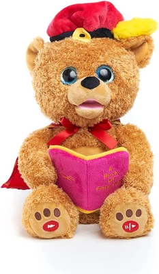 - Sir Barrington the Storyteller | Teddy Bear Animated Storytelling Stuffed Anim - Image 1 of 4