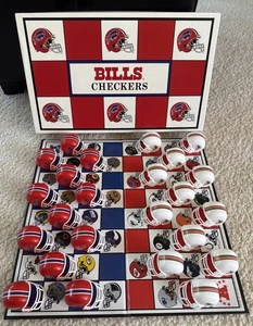 VIntage 1993 Buffalo Bills vs Miami Dolphins Checkers Rivalry NFL Board Game - Picture 1 of 7