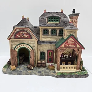 Lemax Vail Village Lawson's Winery Lighted Building Christmas 2008 NO BOX - Picture 1 of 11