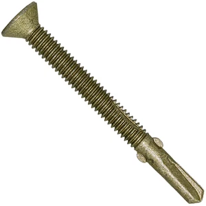 #14X2-3/4" Reibahle Tek Torx/Sternkopf selbstbohrende Holz-Metallschrauben - 1 Pfund ~ - Bild 1 von 12