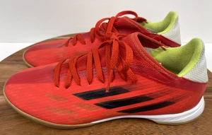 Adidas X Speedflow.3 Red & Black White Indoor Soccer Shoes Size 7 753002 - Picture 1 of 15