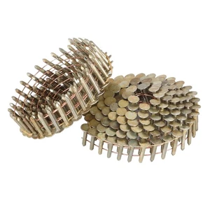 7200 Pack 7/8" × 0.12" 15Deg Galvanized Coil Roofing Nail 3/8" Head Diameter New - Picture 1 of 10