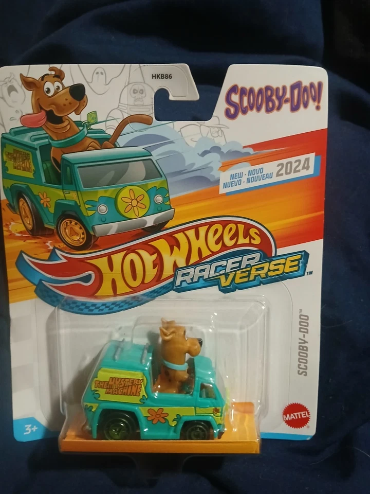 2024 Hot Wheels Racer Verse Scooby Doo The Mystery Machine Coche Juguete NUEVO Foto 1 de 1