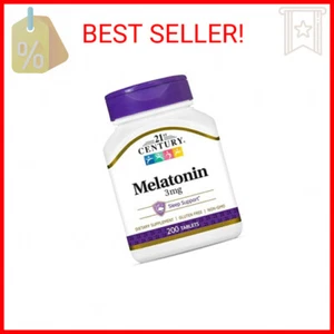 21st Century Melatonin 3 mg Tablets, 200 Count - Picture 1 of 2