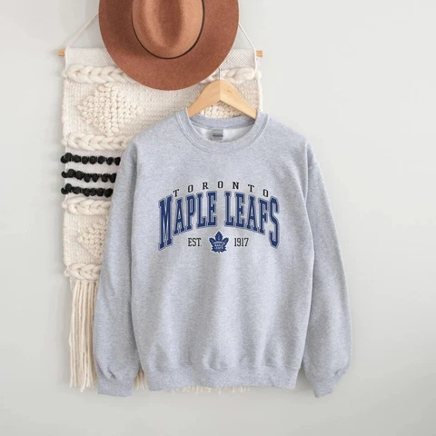 Toronto Maple Leafs Sweatshirt, Toronto Hockey Vintage Style Shirt Cover