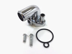79-95 Mustang GT SVT Cobra 302 ci 5.0L FORD Water Neck Thermostat Housing Chrome - Bild 1 von 2