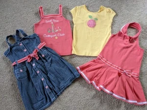 Sz 5 - Gymboree Preppy Peach Girls Lot of clothes shirts dresses summer - Picture 1 of 4