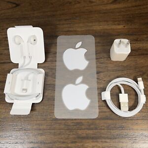 Apple iPhone EarPods Lightning PLUS Lightning to USB cable and USB Power Adapter