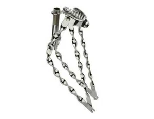 CHROME FLAT TWISTED BENT BICYCLE SPRINGER FORK for 20" LOWRIDER BIKES - Picture 1 of 1