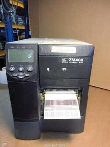 ZEBRA ZM400 200E-0100T Network USB Thermal Label Printer- 6,354,272 INCH / LINES - Afbeelding 1 van 5