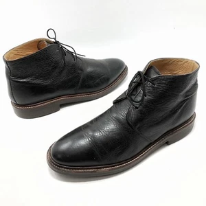 ORVIS  10 D  Black  Leather Chukka Boots - Picture 1 of 11