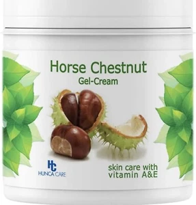 Hunca Care Horse Chestnut Gel Cream, Varicose Veins, Relaxing, Cooling, Soothing