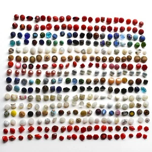 Lot of 320 Small & Diminutive Vintage Glass Buttons Some Sets - Picture 1 of 11