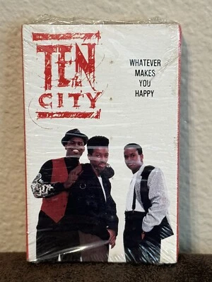 1990 Ten City Whatever Makes You Happy FACTORY SEALED CASSETTE SINGLE - Image 1 of 4