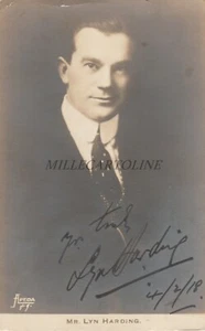 LYN HARDING - Welsh Actor 1918 Apeda NY - Autogramm - Bild 1 von 2