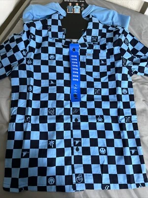 -- Hurley Youth Button Down Shirt & Tee Shirt Set - Size L (14/16) NWT - Image 1 of 4