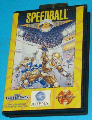 Speedball 2 Brutal Deluxe - Sega Genesis MD Megadrive - USA - Immagine 1 di 3