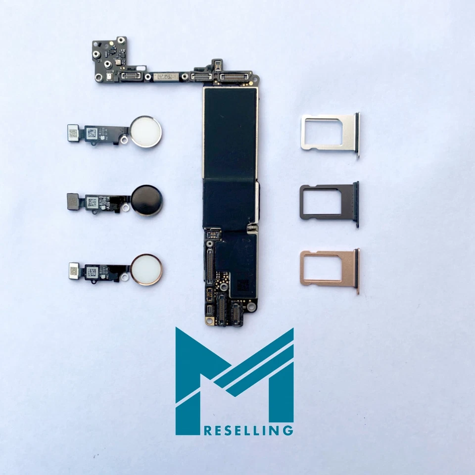 Apple iPhone 8 Mainboard 64 GB - Logicboard Space Grey Rose Gold Weiß Silber Rot - Bild 1 von 1