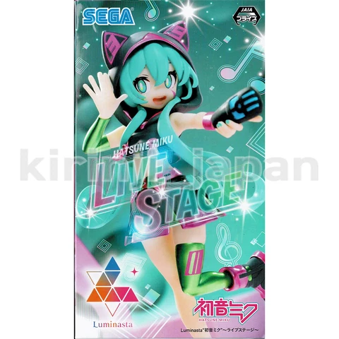 Hatsune Miku Figure Luminasta Live Stage ver. SEGA New Authentic Cover