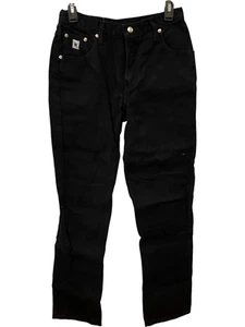 Rockies Jeans Damen Größe 7 31 x 28 schwarz Denim schmales gerades Bein fünf Taschen - Bild 1 von 12