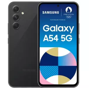 Samsung Galaxy A54 5G A546E 256GB DUOS GSM entsperrt (Latin/US) schwarz OBX - Bild 1 von 1