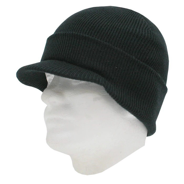 Decky Brands Group 8009-BLK DECKY Jeep Cap- Choose SZ/Color. One Size Black