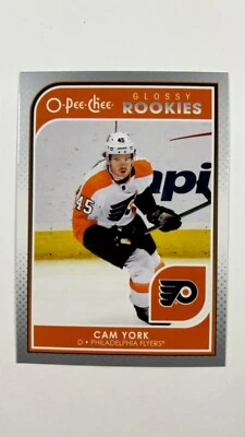 Cam York 2020-21 UD Series 1 O-Pee-Chee #R-3 Glossy Rookie RC Flyers - Image 1 of 2