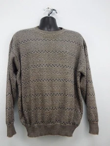 Metropolitan Mens Cotton Blend Crewneck Sweater Sz XL Made in Italy - Picture 1 of 5