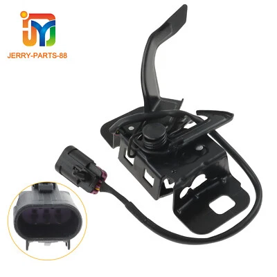 Замок капота в сборе подходит для Sierra Silverado 1500 GMC Sierra 1500 2014-2019 годов выпуска - Изображение 1 из 4