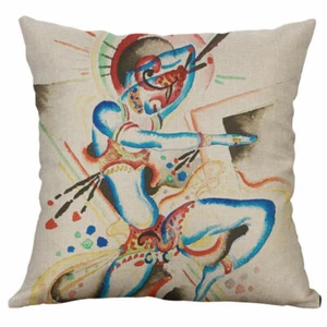 Dancer Art Pillow Cover Cushion Case Cotton Blend 17 x 17 Gösta Adrian-Nilsson - Picture 1 of 4
