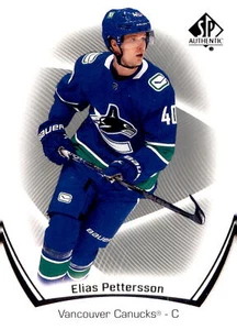 2021-22 SP Authentic #96 Elias Pettersson - Picture 1 of 2