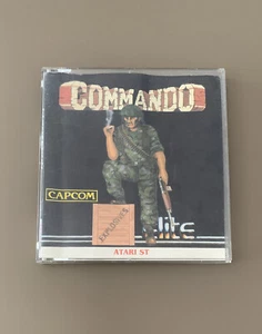 Jeu Commando Atari St 520 Atari 520 St Ste Stf Capcom Arcade - Zdjęcie 1 z 21