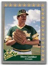 1990 PACIFIC SENIOR LEAGUE STEVE LUEBBER FORT MYERS SUN SOX #94