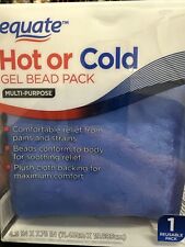 Equate Hot Or Cold GEL BEAD PACK 4.4” X 7.75” | New W/ Fast Shipping!