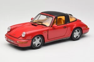 30305-W Porsche 911 964 Carrera 2 Targa Red Anson 1/18 - Foto 1 di 8