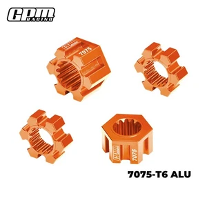 GPM 7075 Alloy 24mm Wheel Hex Hubs TRAXXAS 1/6 Funco Pro 2WD Sand 8S 10954 7756 - Picture 1 of 12