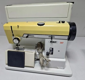 Sewing Machine PFAFF 297, Used, Untested, Has Scratches and Marks - Picture 1 of 15