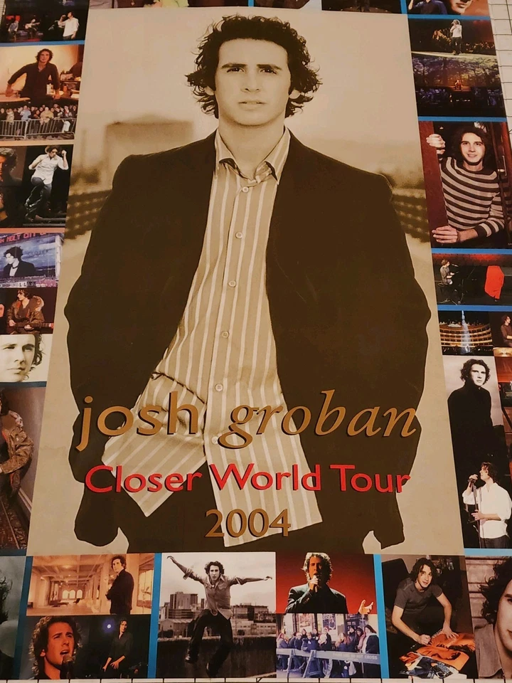 Poster 2004 Josh Groban rare original vintage  - Image 1 of 4