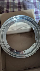 Brand New BGM Stainless Steel Vespa/LML Scooter Split Wheel Rims (NOT TUBELESS). - Picture 1 of 4