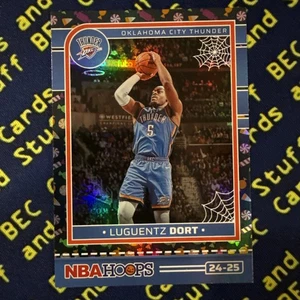 2023-24 Haunted Hoops Luguentz Dort #193 Holo Trick-or-Treat Candy /99 Thunder - Picture 1 of 3