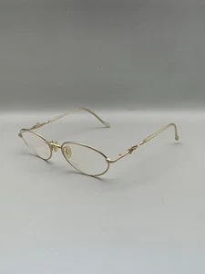 Gafas ovaladas doradas Celine Dion Eyes CD3008 para mujer 52-17-135 marcos ópticos - Imagen 1 de 11
