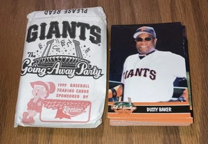 1999 Keebler San Francisco SF Giants MLB Baseball Team Trading Cards Pack 28 - Picture 1 of 4