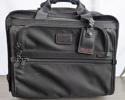Tumi Alpha Wheeled Business Case with Removable Laptop Briefcase 26102DH - Image 1 of 4