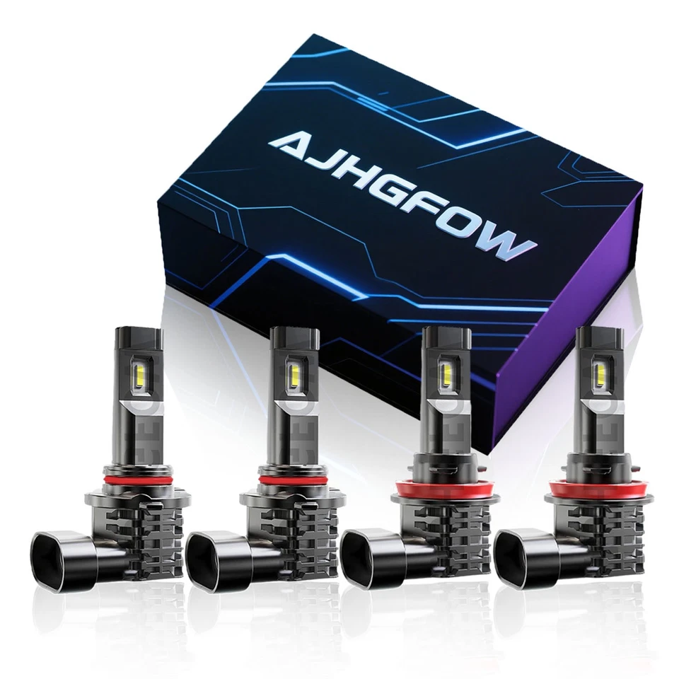 Kit de bombillas LED altas bajas para camión Peterbilt 388 base recta 2008-2015 Foto 1 de 4