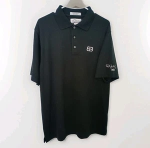 Rush Limbaugh Excellence in Broadcasting EIB 2009 Collared Polo Shirt M Black - Bild 1 von 7